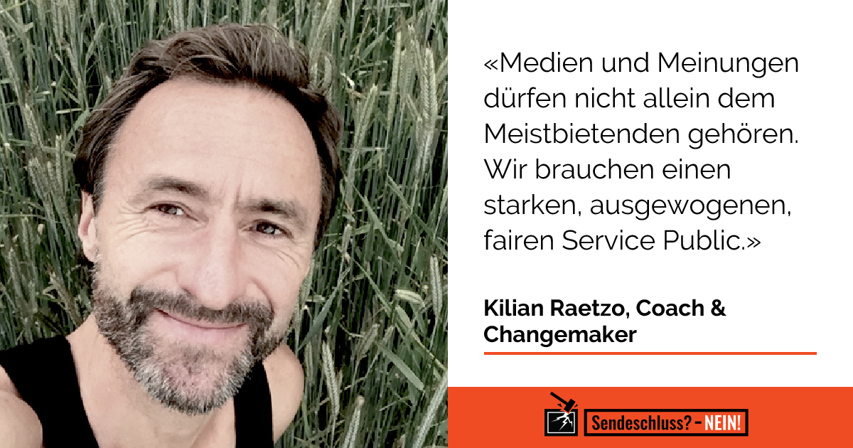 Ihre Botschaft - Nein zum Sendeschluss